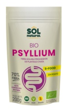 PSYLLIUM EN POLVO BIO 200 GR SOLNATURAL