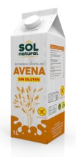 BEBIDA DE AVENA CALCIO SIN GLUTEN BIO 1 LITRO SOLNATURAL