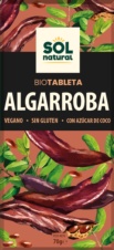 TABLETA ALGARROBA BIO 70 GR SOLNATURAL