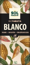 TABLETA DE CHOCOLATE BLANCO BIO 70 GR SOLNATURAL
