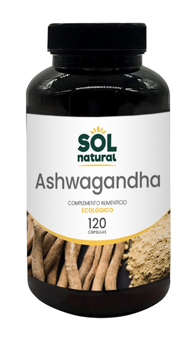 ASHWAGANDA 120 CAPS BIO SOL NATURAL