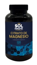 CITRATO DE MAGNESIO 120 CAPS de 875mg SOLNATURAL