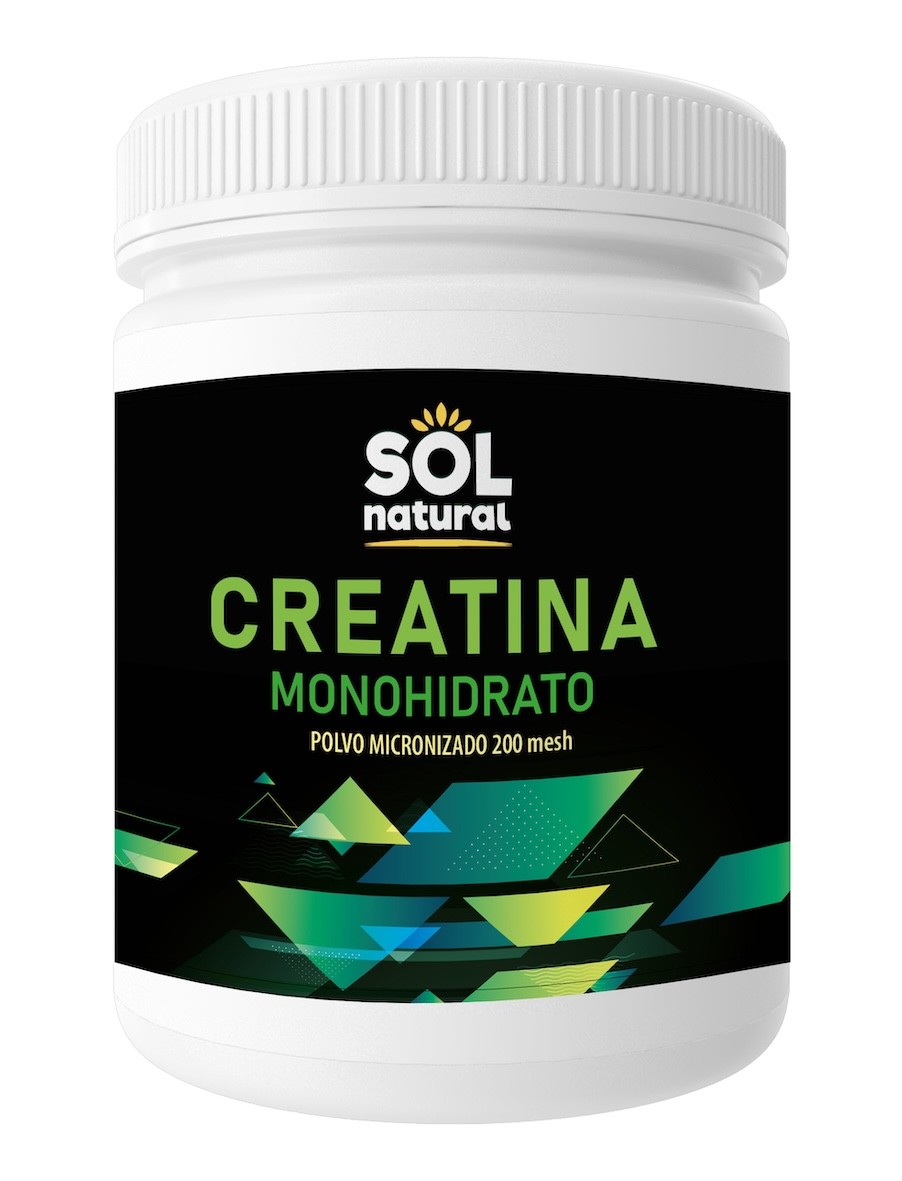 CREATINA MONOHIDRATO EN POLVO 500g SOLNATURAL