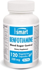 Benfotiamine 80 mg 120 CAPS SUPERSMART