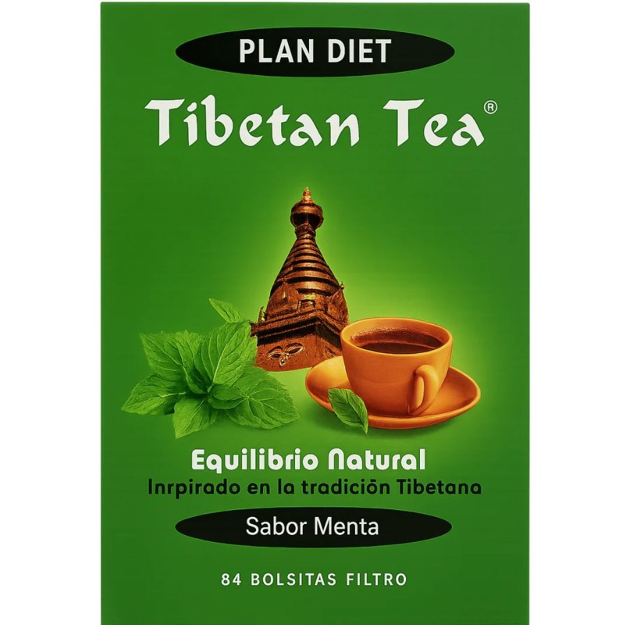 TIBET INFUSION MENTA 180g 90 FILTROS TIBETAN TEA