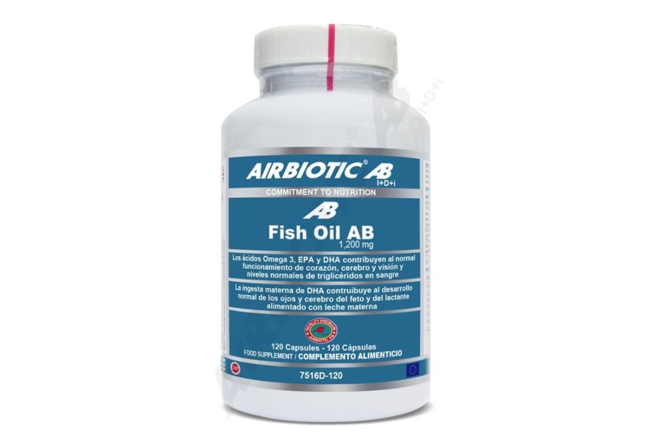FISH OIL AB (aceite de pescado) 1.300 MG 120 CAPS AIRBIOTIC