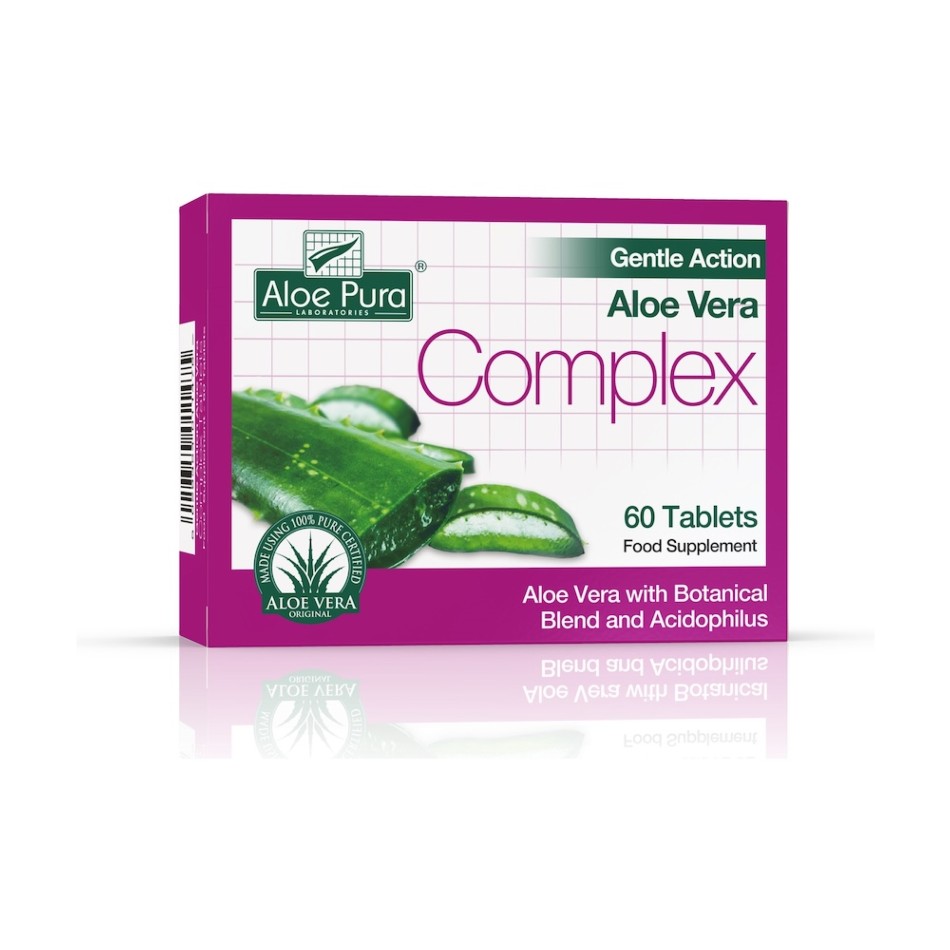 TABLETAS ALOE COMPLEX 60/U ALOE PURA