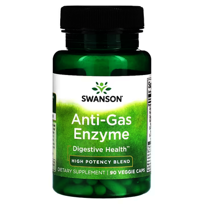  ENZIMAS ANTI-GAS - MEZCLA DE ALTA POTENCIA 40 mg, 90 CAP