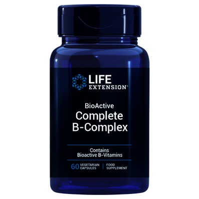 COMPLETE B-COMPLEX, 60 CÁPSULAS LIFE EXTENSION