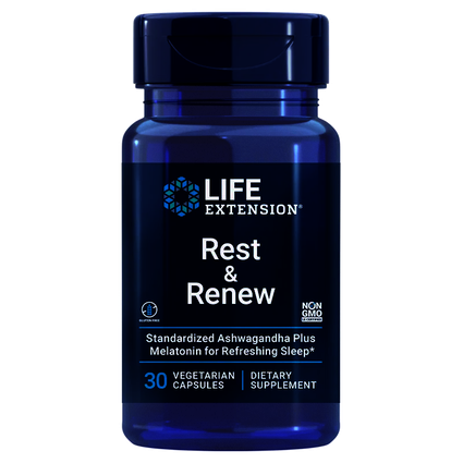 REST & RENEW 30 CAPS LIFE EXTENSION