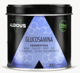 GLUCOSAMINA, CONDROITINA, MSM, COLAGENO, ACIDO HIALURONICO 200 COMP ALDOUS BIO
