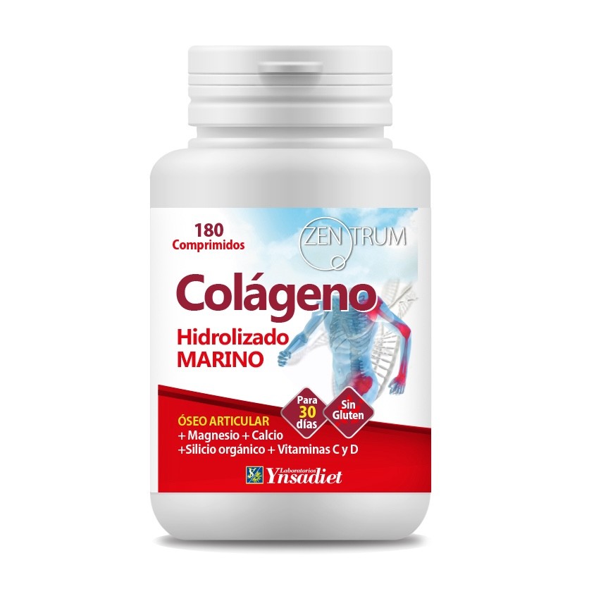 COLÁGENO HIDROLIZADO MARINO 180 COMPRIMIDOS ZENTRUM