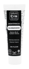 DENTIFRICO BLANQUEADOR 75 MENTA BIO & CARBON ACTIVO SIN FLUOR 75 ml NATURABIO