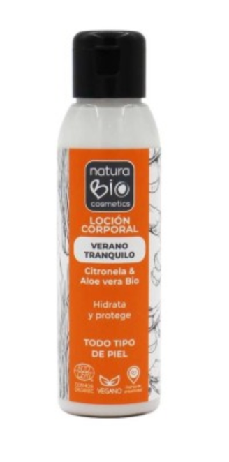 LOCION CORPORAL VERANO TRANQUILO 100ml ALOE & CITRONELA BIO NATURA BIO