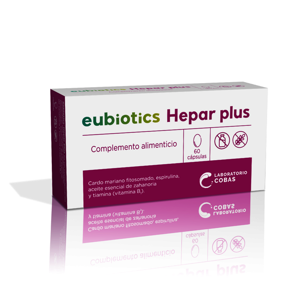 EUBIOTICS HEPAR PLUS 60 caps LAB COBAS