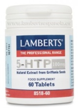 5HTP 100mg. 60 tabletas LAMBERTS
