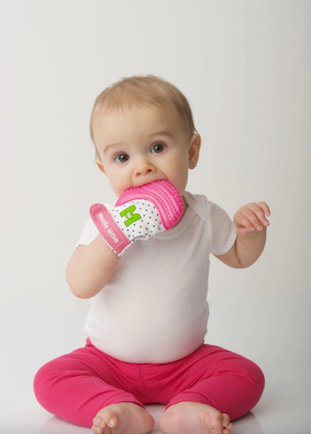 MANOPLA PARA LA DENTICION ROSA FUCSIA MARLAKEY KIDS 1
