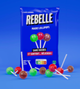 PIRULETAS SIN AZUCAR 50 GR REBELLE