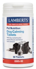 PET NUTRITION DOG CALMING (calmante para perros), 90 COMP LAMBERTS