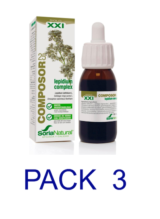 PACK 3X2 COMPOSOR 25 LEPIDIUM COMPLEX SIGLO XXI 50 ml SORIA NATURAL