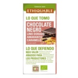 CHOCOLATE NEGRO LINO, AMARANTO, CARAMELO BIO 100 G ETHIQUABLE