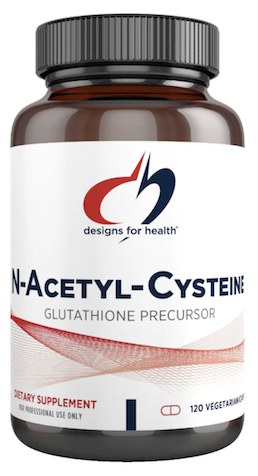 N-ACETIL-L-CISTEINA (NAC) 900MG - 120 CAPSULAS DESIGNS FOR HEALTH