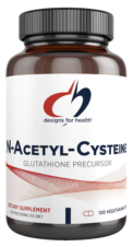 N-ACETIL-L-CISTEINA (NAC) 900MG - 120 CAPSULAS DESIGNS FOR HEALTH