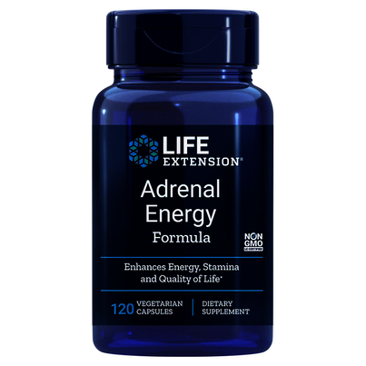 ADRENAL ENERGY FORMULA 120 CAPS LIFE EXTENSION