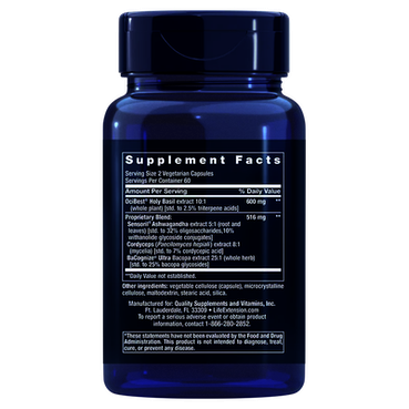 ADRENAL ENERGY FORMULA 120 CAPS LIFE EXTENSION 1