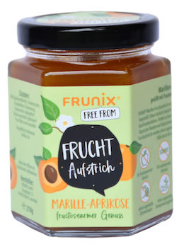 CREMA DE ALBARICOQUE BAJA FRUCTOSA 210 GR FRUNIX
