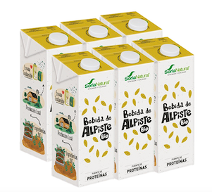 PACK X6 LITROS BEBIDA DE ALPISTE SORIA NATURAL 1 LITRO