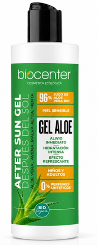 GEL DE ALOE VERA 96% AFTER SUN 250 ML BIOCENTER