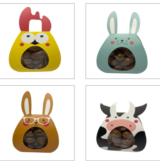 HUEVOS MINI ANIMALES DE GRANJA CHOCOLATE NEGRO 100 GR (ver descripción)