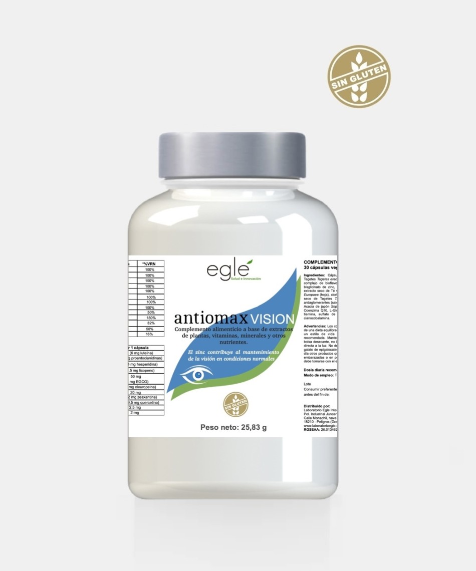 ANTIOMAX VISION 30 CAPS EGLE