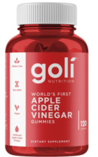  VINAGRE DE SIDRA DE MANZANA 120 GOMINOLAS GOLI NUTRITION