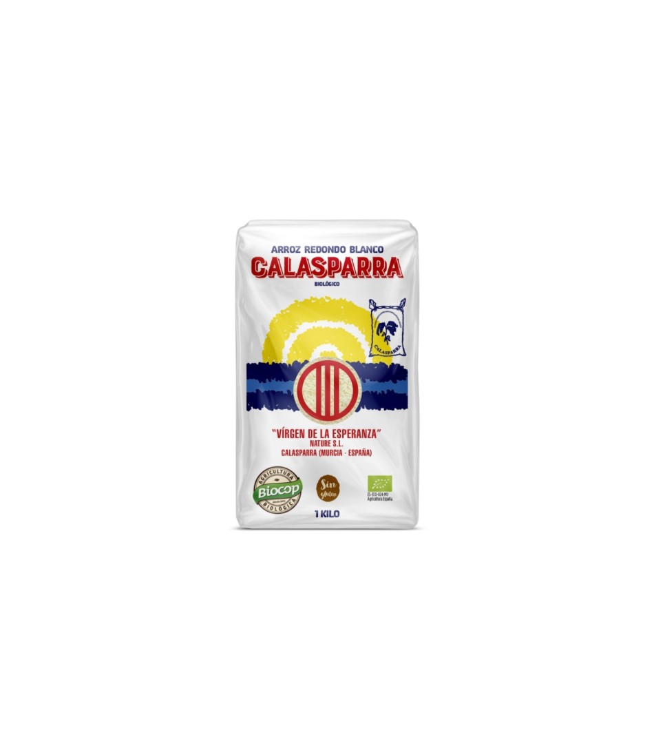 ARROZ BLANCO ENVASE PLASTICO 1 KG CALASPARRA