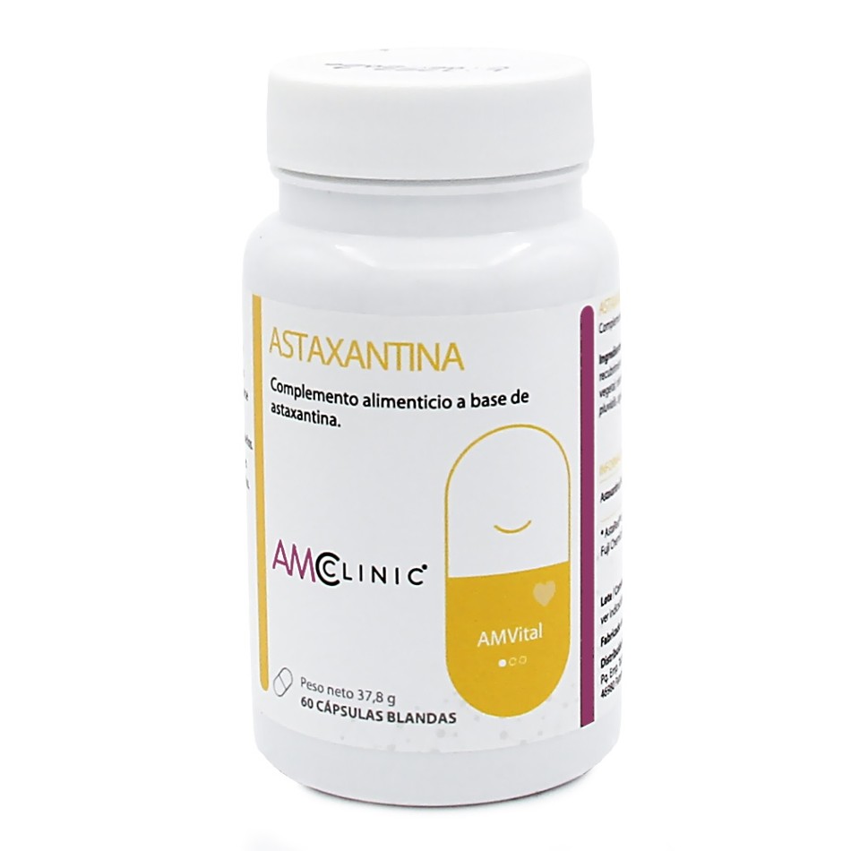 ASTAXANTINA 60 CAPSULAS AMCLINIC