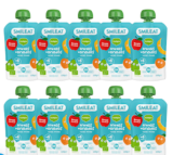 PACK X10 POUCH DE FRUTAS VARIADAS BIO, 100 GR SMILEAT