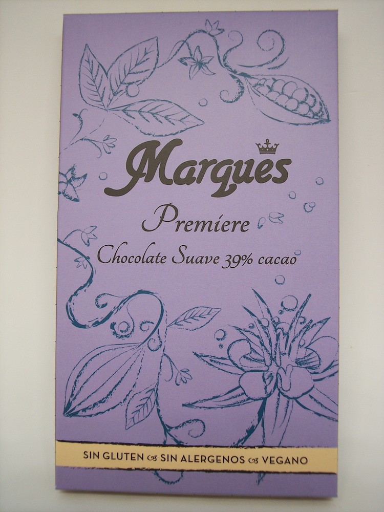 TABLETA DE CHOCOLATE PREMIERE 95 GR, CONFITERIA EL MARQUES