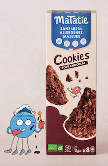 COOKIES CHOCOLATE BIO 140 GR MATATIE