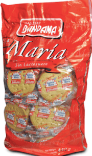 GALLETA MARIA 480 GR (22UNIDS X20 GR) BANDAMA