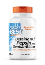 BETAINA HCL Y PEPSINA 360 CAPS DR. BEST