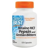 BETAINA HCL Y PEPSINA 120 CAPS DR. BEST
