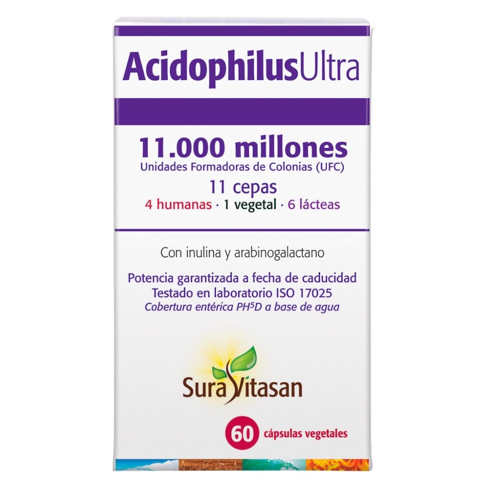 ACIDOPHILUS ULTRA 60 CAPS SURA VITASAN