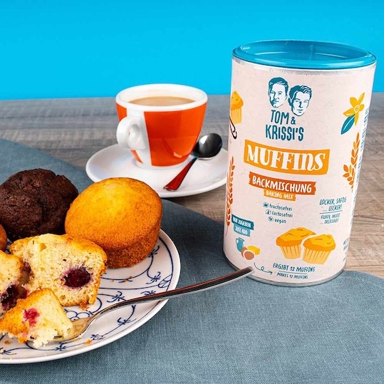 MIX PARA MUFFIN SIN FRUCTOSA 400 GR TOM KRISSI 1