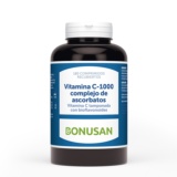 VITAMINA C-1000 COMPLEJO ASCORBATOS 180 TABLETAS BONUSAN