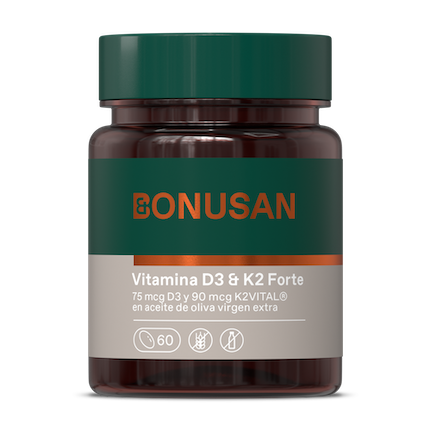 VITAMINA D3 & K2 60 Caps BONUSAN