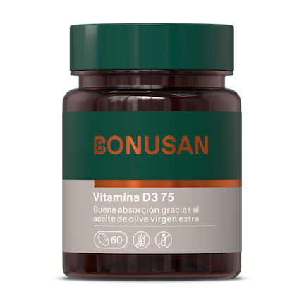 VITAMINA D3 75 MCG / 3000 UI 60 cap BONUSAN