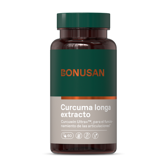 CURCUMA LONGA EXTRACTO 60 caps BONUSAN