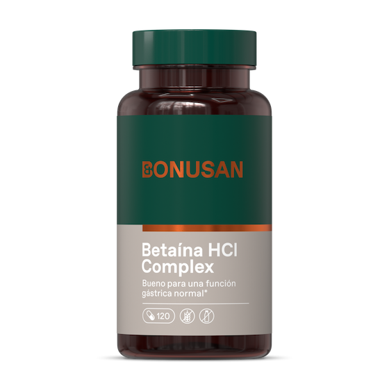 BETAINA HCl COMPLEX 120 CAPS BONUSAN